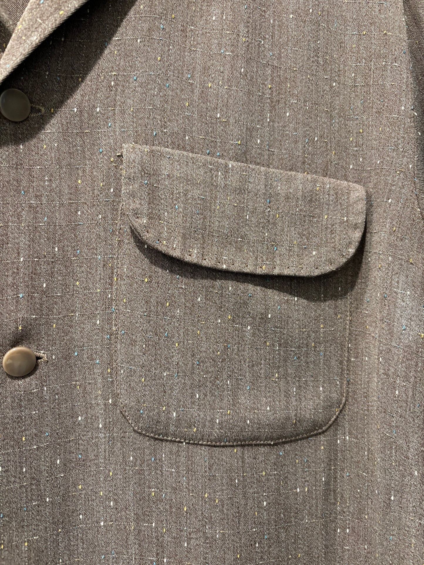 1950s Towncraft Fleck Rayon Shirt